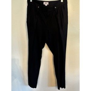 NWOT Helmet Lang Pull on Black Tapered Pants